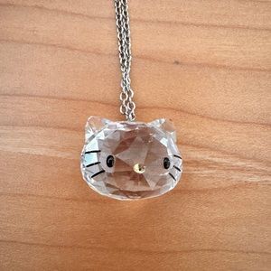 Swarovski Crystal Hello Kitty Necklace